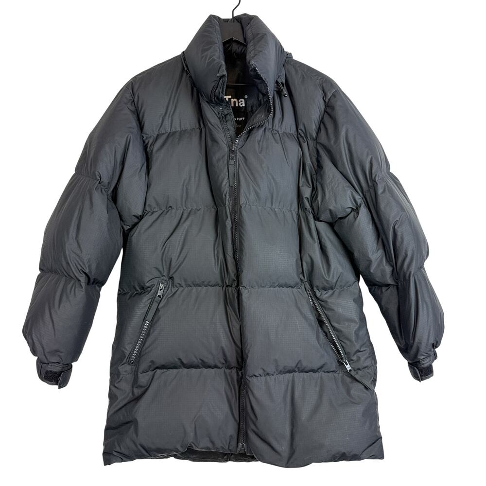 Aritzia TNA Mega Oversized Puff Puffer Jacket Black Mid - Size 2